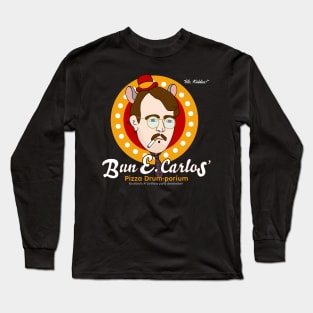 Bun E. Carlos' Pizza Drum-porium Long Sleeve T-Shirt
